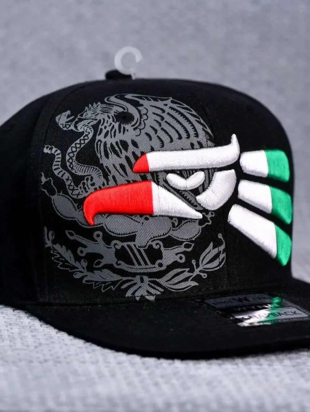 New! Wynn Snapback Mexico Embroidered Cap | One Size